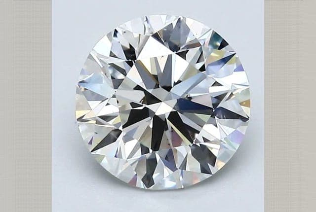 GIA | 2.71ct | Round | H | SI1 | Excellent