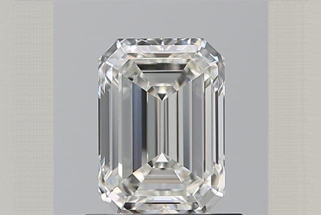 0.96ct | Emerald | H | VVS1 | Excellent