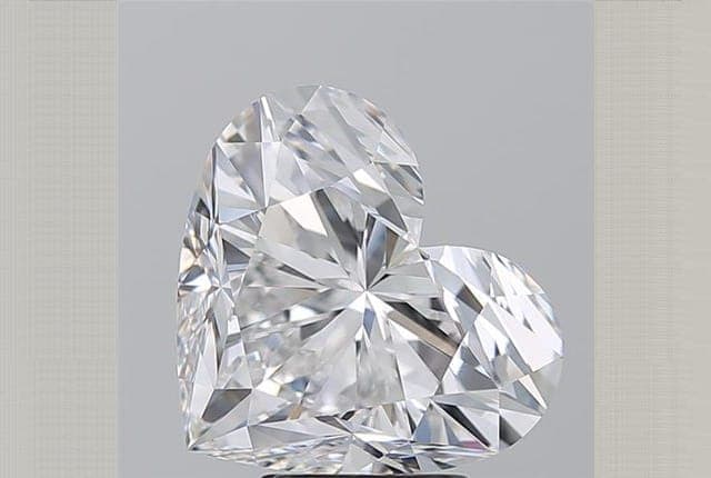 GIA | 5.15ct | Heart | E | FL | Very Good