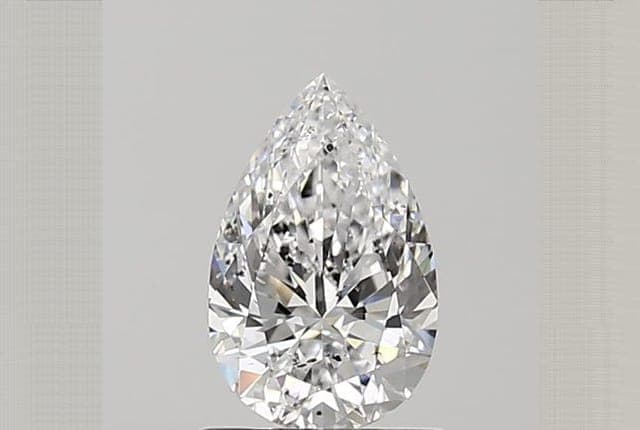 0.96ct | Pear | D | SI2 | Good