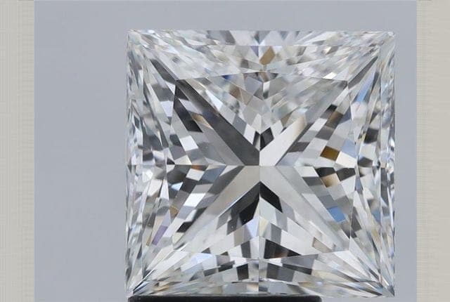 3.44ct | Princess | G | VVS2 | Excellent