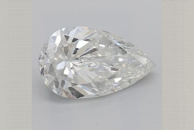 2ct | Pear | H | SI2 | Excellent