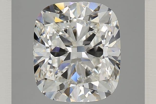 GIA | 5.16ct | Cushion | H | VVS2 | Ideal
