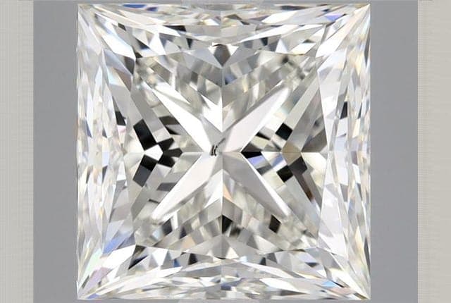 GIA | 2.5ct | Princess | I | SI1 | Ideal