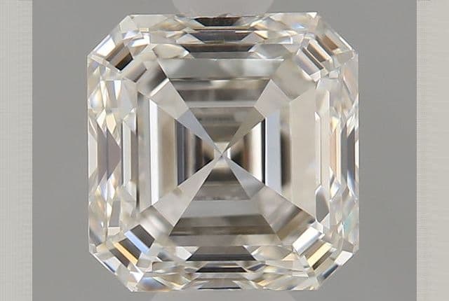 0.9ct | Asscher | J | VVS1 | Excellent