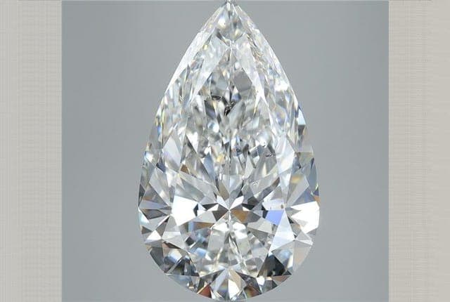 GIA | 6.03ct | Pear | E | SI2 | Very Good