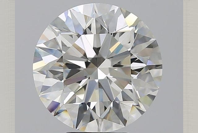 5.51ct | Round | J | VVS2 | Ideal