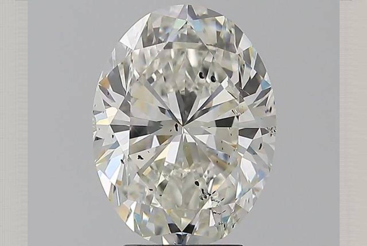 GIA | 3.31ct | Oval | I | SI2 | Good