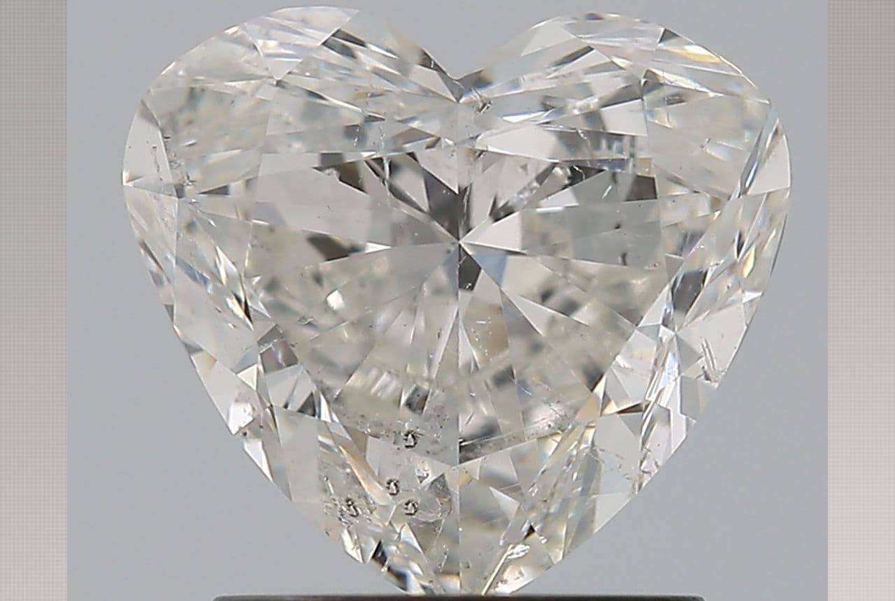 GIA | 1.7ct | Heart | H | SI2 | Excellent
