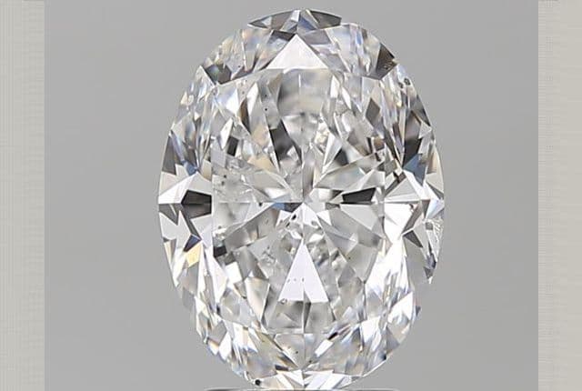 GIA | 3ct | Oval | D | SI1 | Ideal