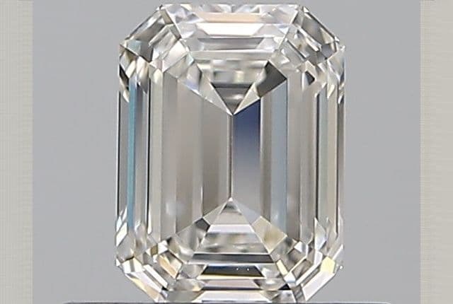 0.56ct | Emerald | G | VVS1 | Excellent