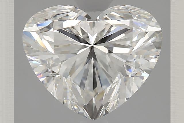 2.8ct | Heart | H | VS2 | Excellent