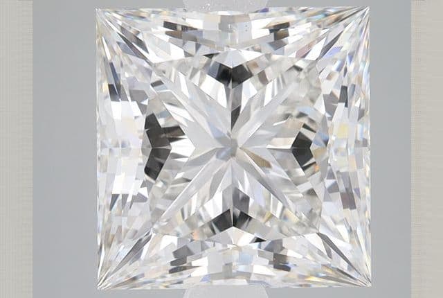 5.55ct | Princess | G | VS2 | Ideal