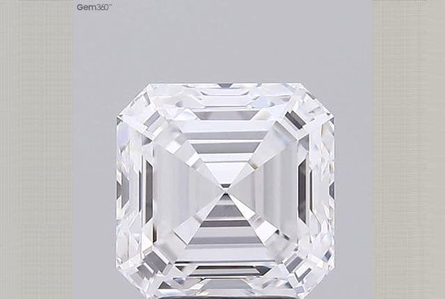 GIA | 3.21ct | Asscher | D | VVS2 | Very Good