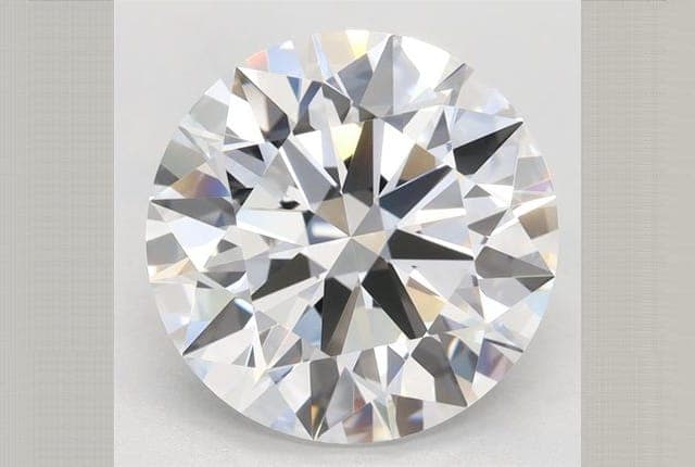 3.7ct | Round | D | VVS1 | Excellent