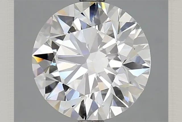 GIA | 3.4ct | Round | D | VVS1 | Excellent