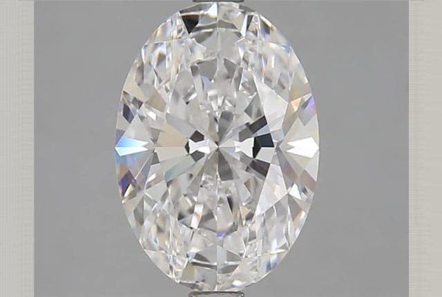 GIA | 2.71ct | Oval | D | VVS2 | Excellent