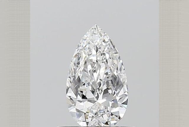 GIA | 0.42ct | Pear | E | SI2 | Ideal