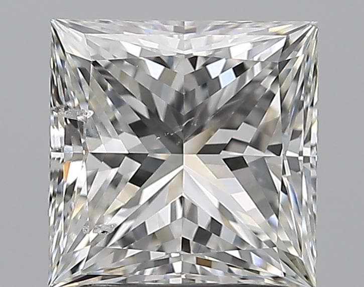 GIA | 2ct | Princess | H | SI2 | Excellent