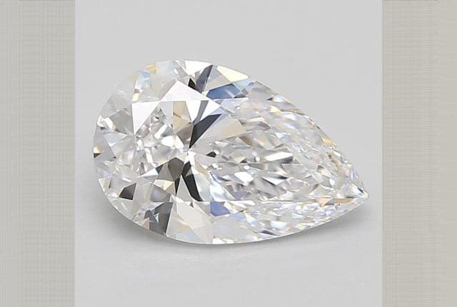 GIA | 2ct | Pear | D | IF | Excellent