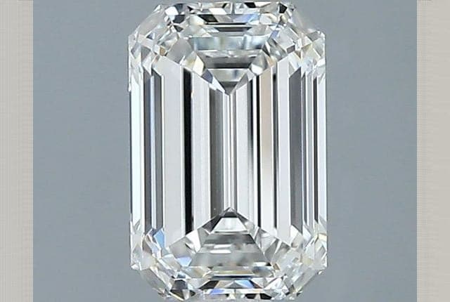 1.56ct | Emerald | F | VVS1 | Excellent