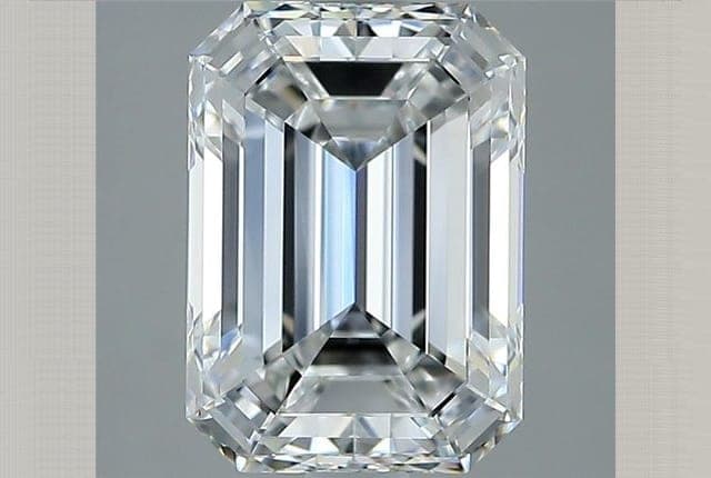 2.8ct | Emerald | D | FL | Excellent