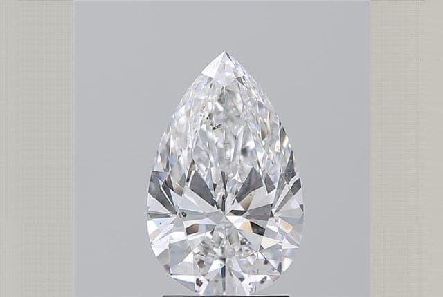 2.2ct | Pear | D | SI2 | Excellent