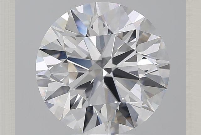 6.4ct | Round | D | VVS2 | Ideal