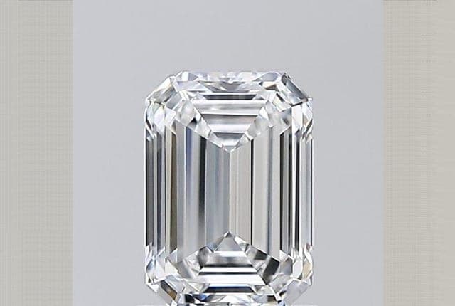 1.29ct | Emerald | D | VS1 | Ideal