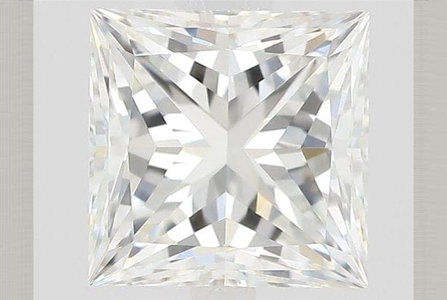 0.69ct | Princess | H | VVS1 | Excellent