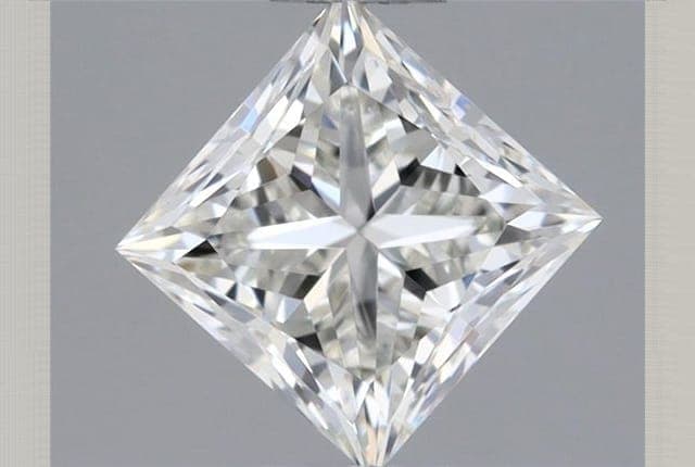 GIA | 0.42ct | Princess | J | VVS1 | Excellent