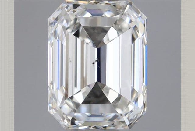 0.58ct | Emerald | H | SI1 | Excellent