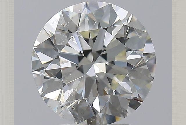 GIA | 3.29ct | Round | J | SI2 | Ideal