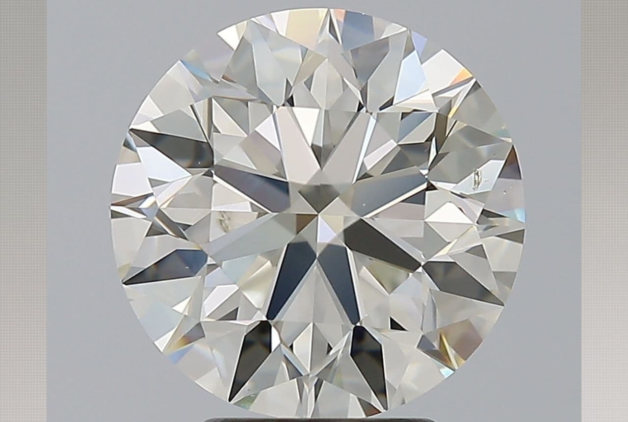 GIA | 3.51ct | Round | L | SI1 | Excellent