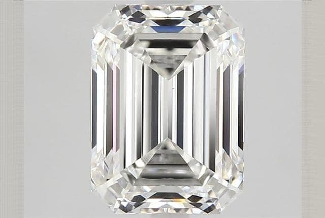 1.57ct | Emerald | F | VS2 | Ideal