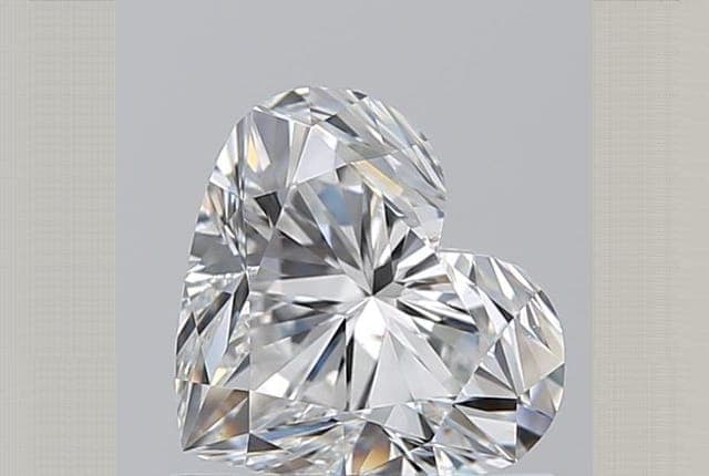 GIA | 0.92ct | Heart | F | SI1 | Excellent