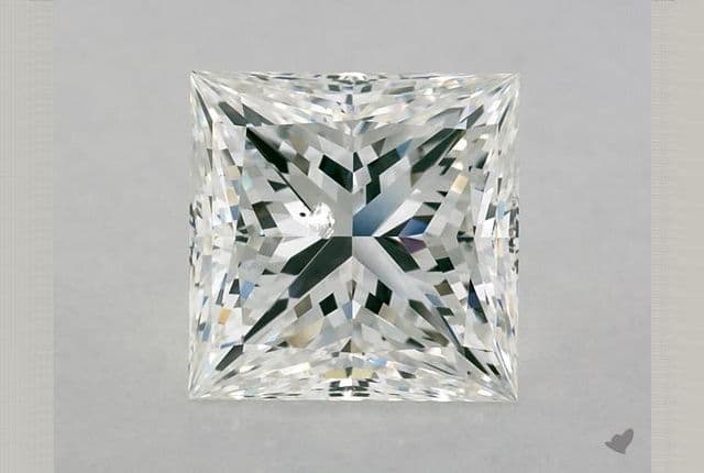 3.71ct | Princess | G | SI2 | Ideal