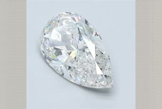GIA | 3.72ct | Pear | G | SI2 | Very Good