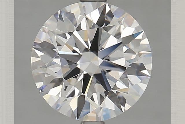 2.96ct | Round | D | VVS1 | Excellent