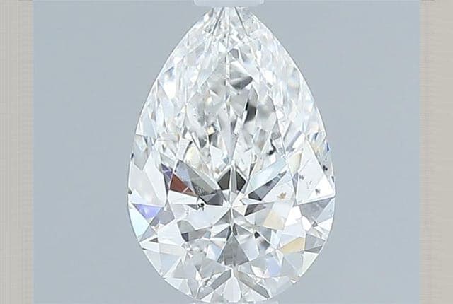 0.6ct | Pear | F | SI2 | Excellent