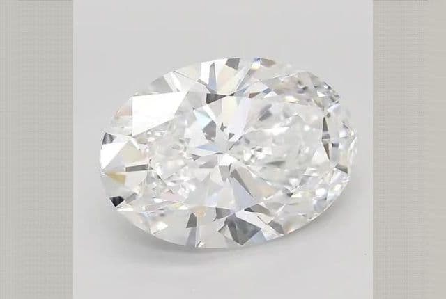 6.4ct | Oval | D | VVS2 | Ideal