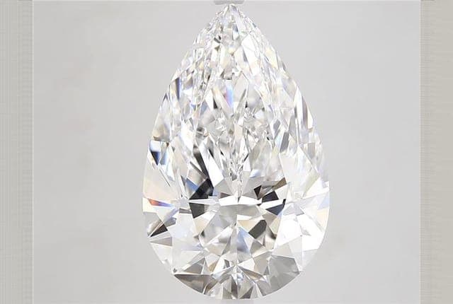 GIA | 6.05ct | Pear | D | FL | Very Good