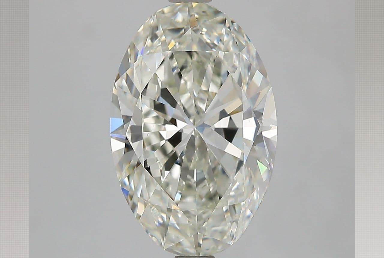 GIA | 3.51ct | Oval | J | VS1 | Very Good
