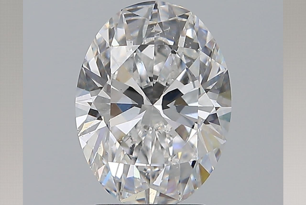 GIA | 2.3ct | Oval | D | SI1 | Very Good