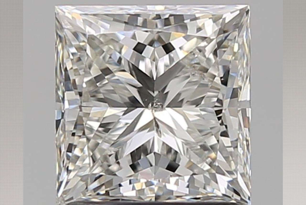 1.61ct | Princess | I | SI2 | Excellent