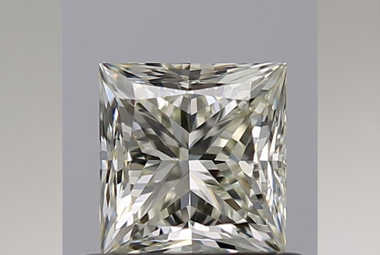 GIA | 0.6ct | Princess | L | VVS2 | Excellent