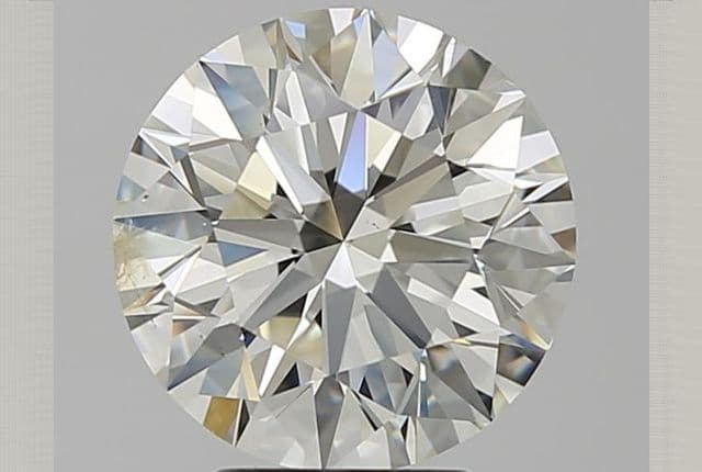 GIA | 3.61ct | Round | K | SI2 | Excellent