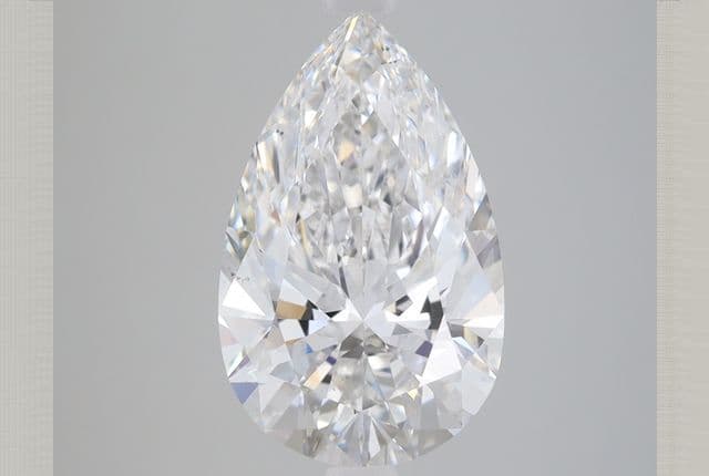 3.36ct | Pear | E | VS2 | Ideal