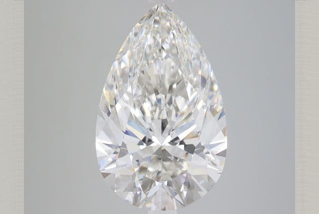 GIA | 5.64ct | Pear | H | VS2 | Ideal