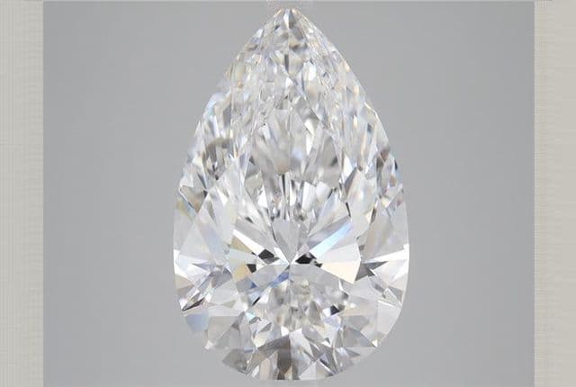 5.57ct | Pear | E | VS2 | Ideal